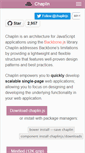 Mobile Screenshot of chaplinjs.org
